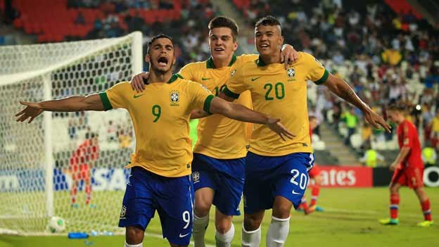 Mosquito, Nathan & Kenedy were amongst the most promising players in Brazil's U17s side.
